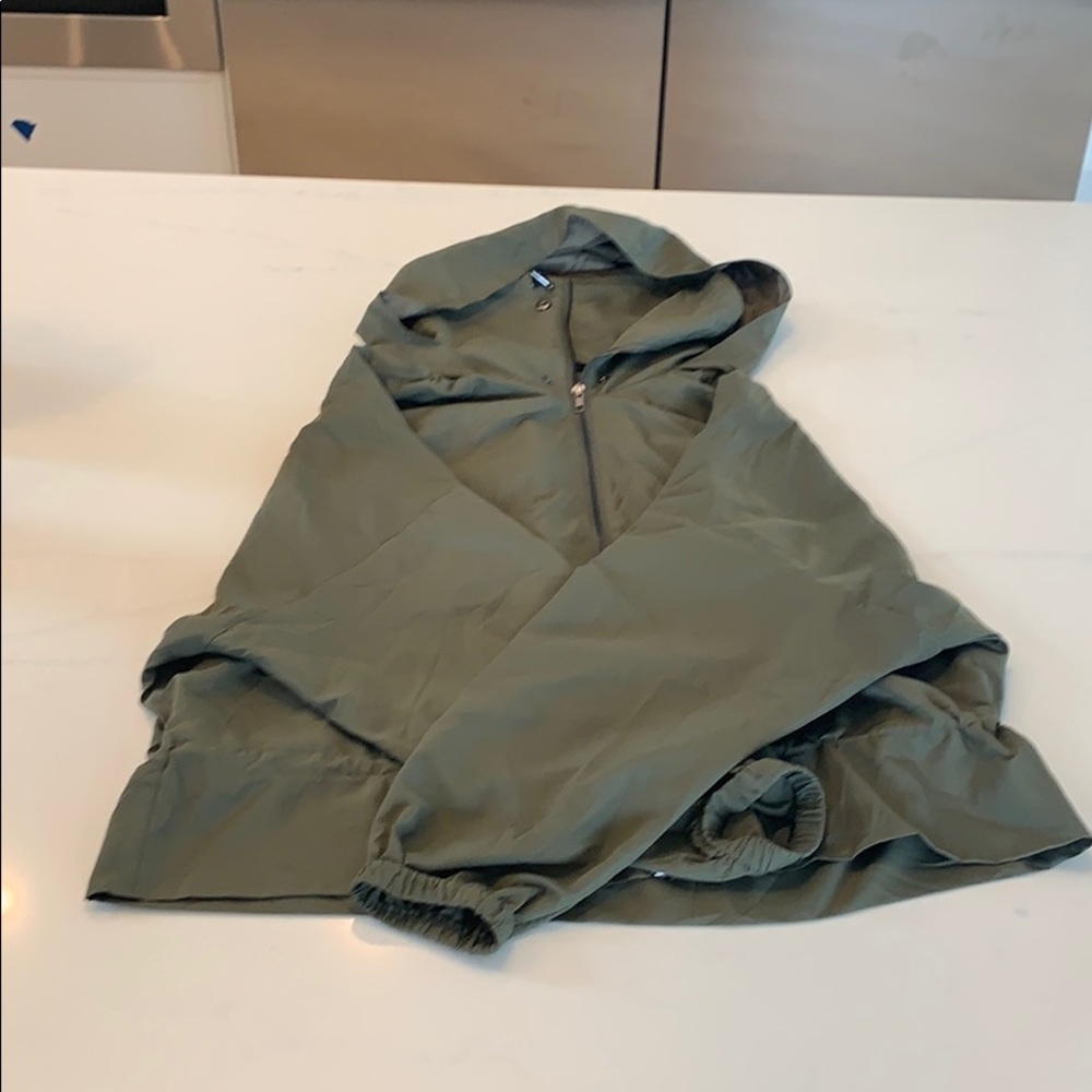 Green Hooded Jacket
